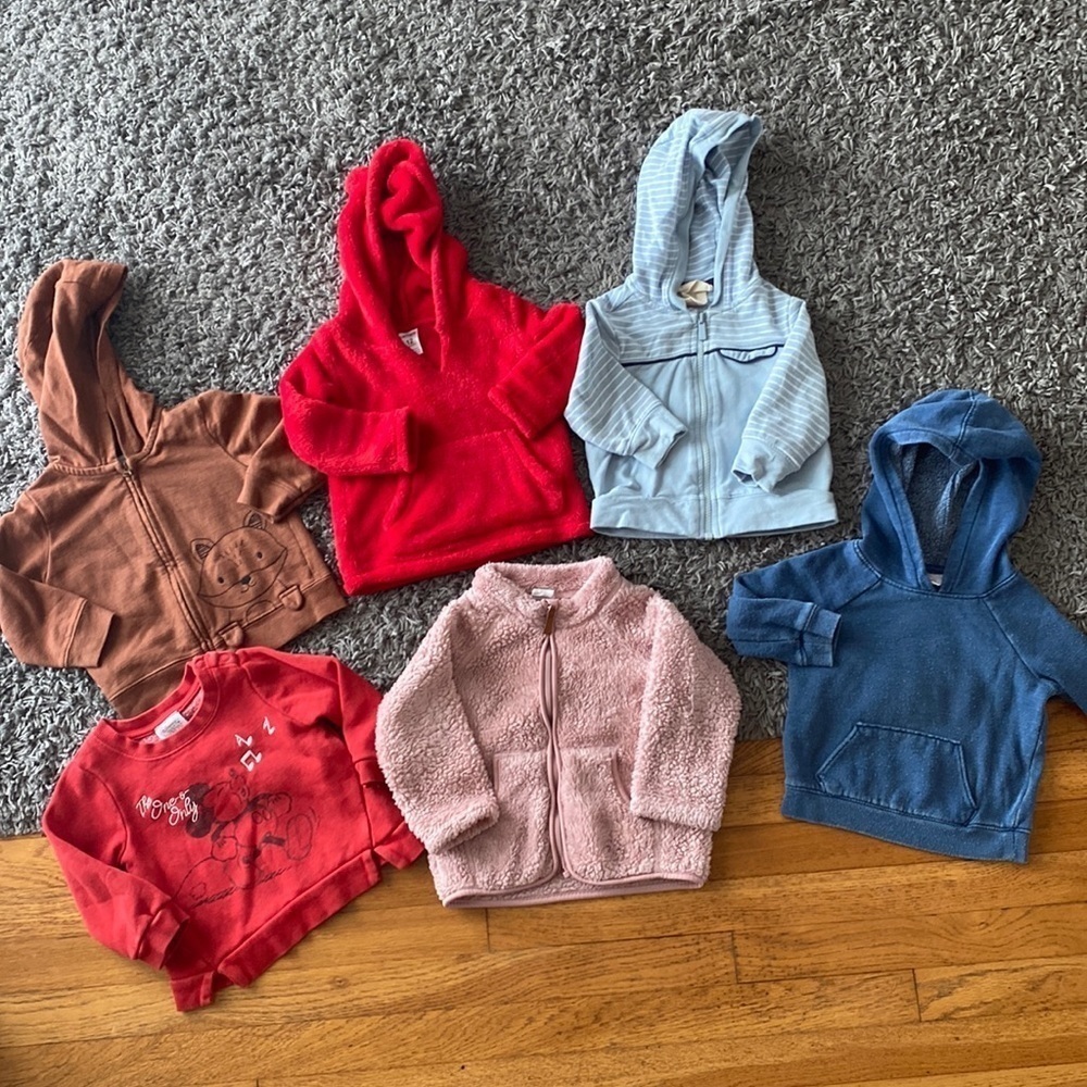 Little Girl Sweater Bundle Size 9-12 Months